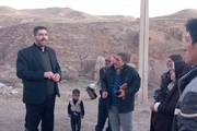 بازدید میدانی جناب آقای عبدی بخشدار بخش حلب با معیت رئیس اداره آب...