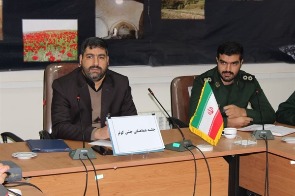 جلسه هماهنگی جشن کوثر،سالروز ولادت حضرت فاطمه زهرا(س) با حضور جناب آقای عبدی بخشدار بخش حلب و دستگاه های متولی بخش حلب و شهرستان ایجرود.
