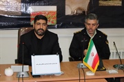 مراسم تودیع و معارفه فرماندهی انتظامی بخش حلب با حضور جناب آقای...