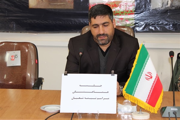 برگزاری جلسه هماهنگی جشن نیمه شعبان با حضور آقای عبدی بخشدار بخش حلب و مدیران و مسئولین محترم ادارات بخش حلب.