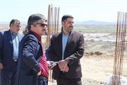 بازدید آقای عبدی بخشدار بخش حلب با معیت رئیس محترم بنیاد مسکن...