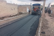 اجرای پروژه آسفالت ریزی معابر روستای پاشاچای از توابع بخش حلب به...