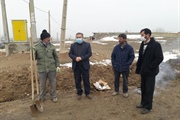 بازدید از اجرای طرح شبکه آبرسانی در روستای قیاسیه