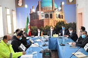 جلسه قرارگاه فرماندهی کرونا شهرستان به ریاست معاون سیاسی، امنیتی و...