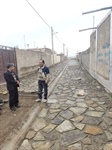 بازدید جناب آقای قربانی ،بخشدار بخش مرکزی سلطانیه از پروژه سنگفرش معابر روستای قلعه، پنج شنبه 1401/10/09