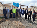 بازدیدمسئولین سلطانیه از خانه بهداشت روستای ساریجالو