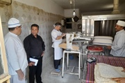 بازدید بخشدار باغ حلی از نانوایی ها