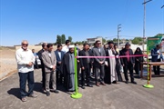 افتتاح آسفالت 2000متری گوزلدره در هفته دولت