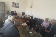 ملاقات اهالی روستای قشلاق با بخشدار باغ حلی