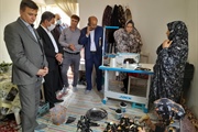 بازدید از کارگاههای خانگی تولید کفش در روستای ساریجالو