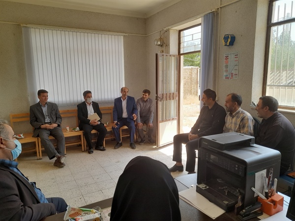 نشست با شوراها ودهیار روستای ساریجالو