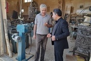 بازدید از کارگاه صنایع چوب گوزلدره