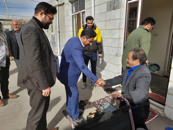 دیدار با خانواده جانباز