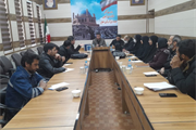 نشست دهیاران بخش باغ حلی با فرماندار شهرستان سلطانیه