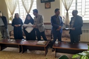 دیدار با معلمان مدارس مرکز بخش به مناسبت گرامیداشت روز معلم