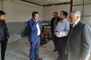 بازدید از غسالخانه درحال ساخت خیرآباد