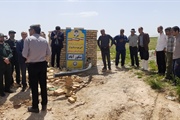 بهره برداری از شبکه آبرسانی در روستای شکورآباد