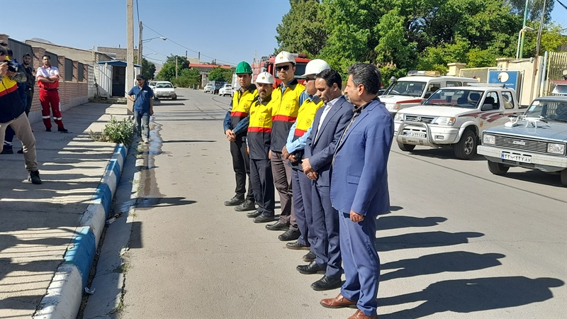 مانور برق یک روزه درروستاهای بخش باغ حلی