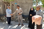 باقری بخشداربرای بررسی مطالبات مردم از نزدیک با مردم گوزلدره دیدار کرد