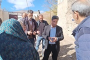 دیدار صمیمی بخشدار با اهالی روستای آقزوج