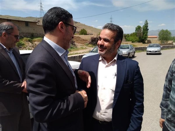 روستای  حسن ابدال - حضور دکتر طاهری نماینده محترم مردم شریف زنجان و طارم در مجلس شورای اسلامی ، مدیرکل امور روستایی و شوراهای استانداری زنجان، بخشدار مرکزی زنجان