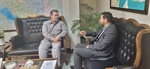 دیدار  مدیرکل امور روستایی و شوراها استانداری زنجان با دکتر نورعلی معاون محترم  امور دهیاری‌های سازمان شهرداری‌ها و دهیاری های کشور