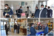 بازدید دکتر فتحی ، فرماندار شهرستان ایجرود از بانک ها و اصناف...
