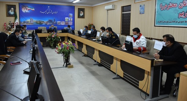 برگزاری سیزدهمین جلسه قرارگاه عملیاتی ستاد مبارزه با بیماری کرونا - شهرستان ایجرود  با حضور فرماندار محترم و اعضای قرارگاه این شهرستان