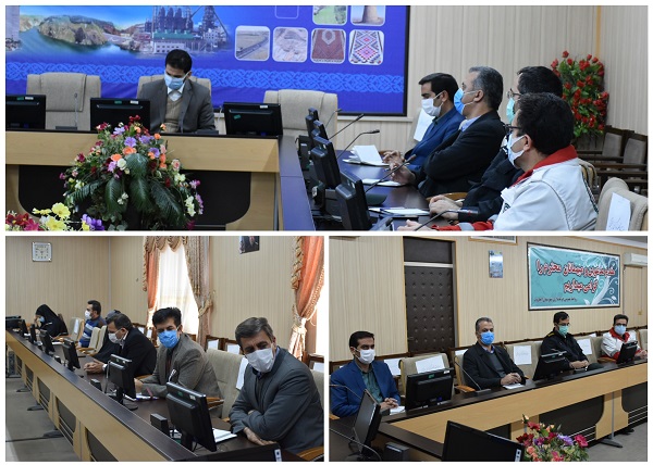 برگزاری پانزدهمین جلسه قرارگاه عملیاتی ستاد مبارزه با بیماری کرونا - شهرستان ایجرود