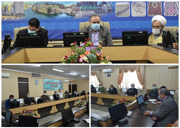 برگزاری جلسه هماهنگی بزرگداشت سالروز شهادت سردار سلیمانی با حضور امام جمعه، فرماندار وجمعی از مسئولان شهرستان ایجرود