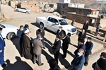 حضور امام جمعه، نماینده مردم شهرستان در مجلس شورای اسلامی، فرماندار و جمعی از مسئولان شهرستان ایجرود در روستای اوزان و بررسی مسائل و مشکلات این روستا