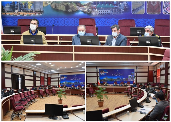 برگزاری جلسه شورای ترافیک و ایمنی راه ها به ریاست دکتر فتحی، فرماندار شهرستان ایجرود