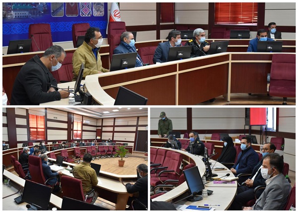 برگزاری جلسه بررسی و نظارت بر ساخت و سازهای غیر مجاز به ریاست دکتر فتحی، فرماندار شهرستان ایجرود