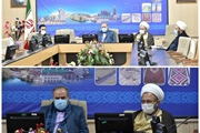 جلسه هماهنگی برگزاری مراسم دهه فجر بصورت ویدئو کنفرانس با حضور...