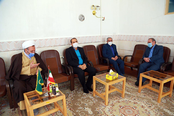 دیدار و گفتگوی حقیقی استاندار زنجان با حجت‌الاسلام والمسلمین مقدمی امام جمعه زرین آباد