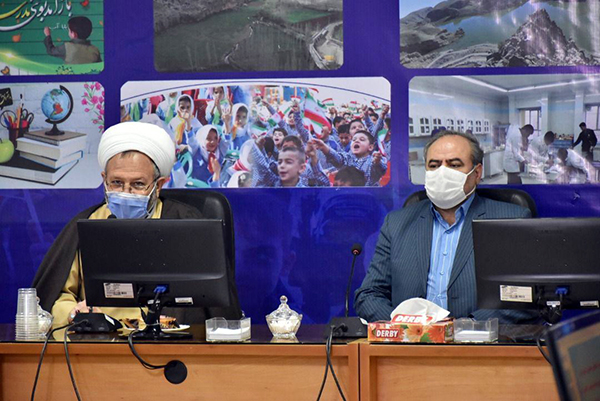برگزاری جلسه شورای آموزش و پرورش ایجرود با حضور امام جمعه، فرماندار و اعضای این شورا