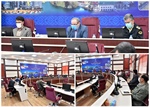 برگزاری جلسه قرارگاه عملیاتی ستاد مبارزه با بیماری کرونا ایجرود با حضور دکتر فتحی، فرماندار این شهرستان