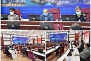 برگزاری جلسه قرارگاه عملیاتی ستاد مبارزه با بیماری کرونا ایجرود با...