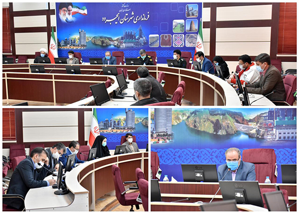 برگزاری جلسه شورای هماهنگی مبارزه با مواد مخدر ایجرود به ریاست دکتر فتحی، فرماندار این شهرستان