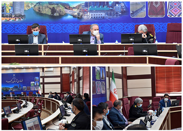 برگزاری جلسه شورای ترافیک و ایمن سازی راههای ایجرود به ریاست دکترفتحی، فرماندار این شهرستان