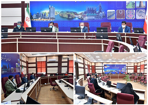 برگزاری جلسه قرارگاه عملیاتی ستاد مبارزه با بیماری کرونا ایجرود با حضور فرماندار این شهرستان