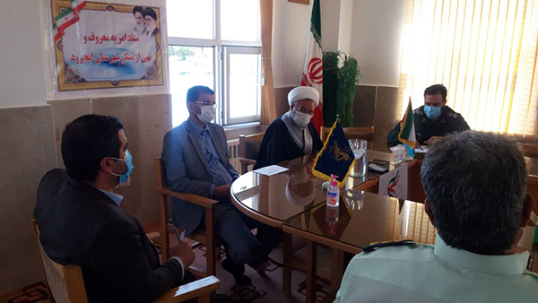 برگزاری جلسه ستاد امر به معروف و نهی از منکر شهرستان با حضور امام جمعه و معاون امور سیاسی، امنیتی و اجتماعی فرماندار ایجرود