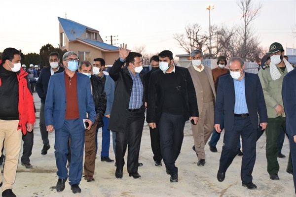 بازدید معاون توسعه روستایی و مناطق محروم رئیس‌جمهور از شرکت روی خاورمیانه