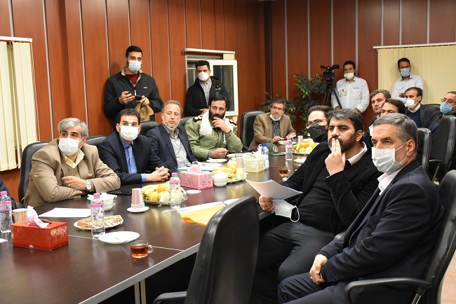 بازدید معاون توسعه روستایی و مناطق محروم رئیس‌جمهور از شرکت پتروشیمی زنجان