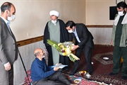 دیدار امام جمعه ،فرماندار و جمعی از مسئولان شهرستان ایجرود با...