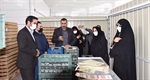 بازدید فرماندار ایجرود و مدیر کل امور بانوان و خانواده استانداری زنجان از گلخانه و شرکت تولید مربای پاپایی در ناحیه صنعتی زرین آباد