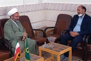 دیدار سرپرست معاونت برنامه ریزی و هماهنگی امور عمرانی فرمانداری...