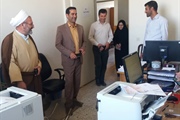 بازدید سرزده امام جمعه و فرماندار شهرستان از شبکه بهداشت