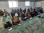 حضور اعضای شورای اداری در مراسم زیارت عاشورا در محل فرمانداری
