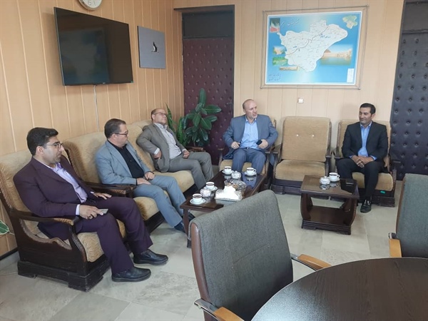 برگزاری مراسم تودیع و معارفه ریس کمیته امداد شهرستان